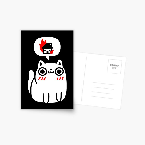 Träume von Zerstörung Postkarte