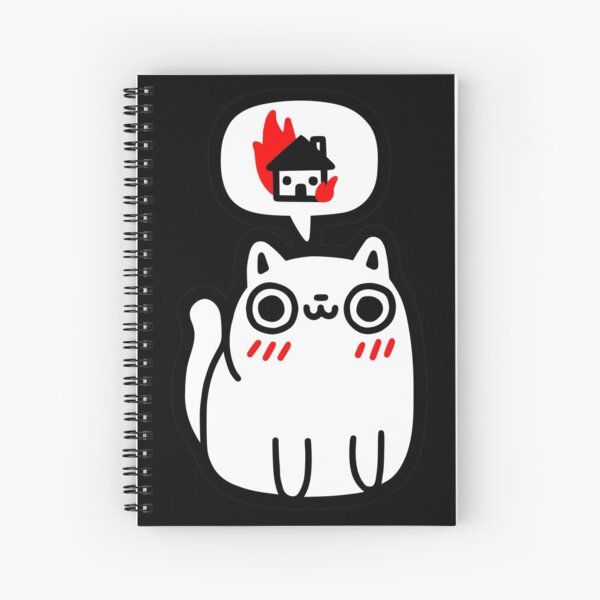 Dreaming Of Destruction Spiral Notebook