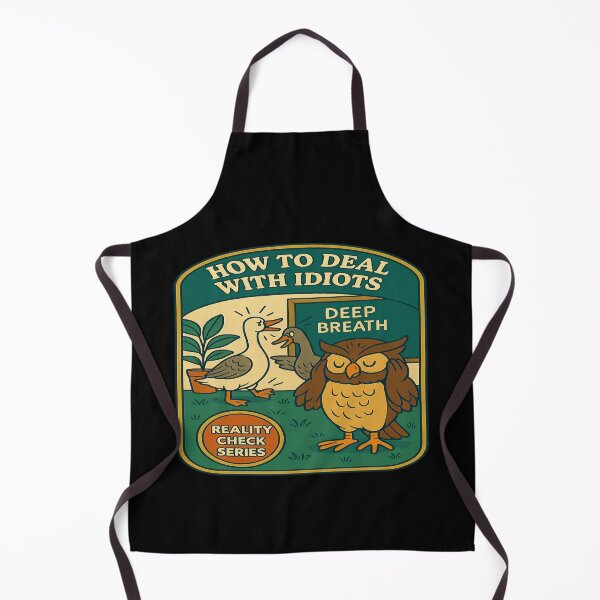 Item preview, How to Deal with Idiots - Deep Breath designed and sold by Derpy Lab .