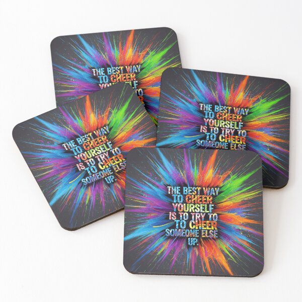 Item preview, Explosive Positivity: Vibrant Quote Art designed and sold by DesignHavenCo.