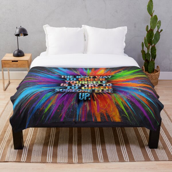 Artikelvorschau, Explosive Positivity: Vibrant Quote Art entworfen und verkauft von DesignHavenCo.