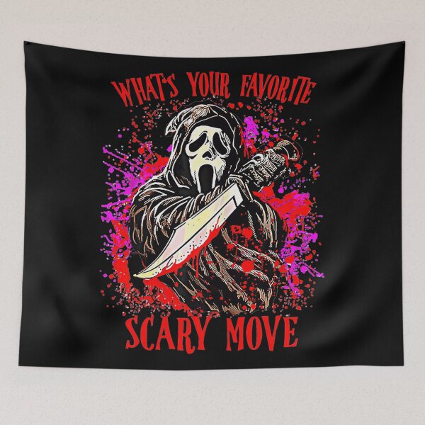 Item preview, Movie Scray Horror Halloween Funny Vintage designed and sold by EerieGagnon.