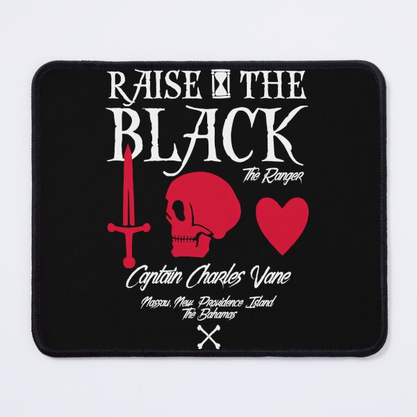 Item preview, Black Sails Charles Vane Raise The Black designed and sold by WinfriedHiller.