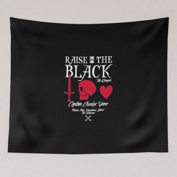 Item preview, Black Sails Charles Vane Raise The Black designed and sold by WinfriedHiller.