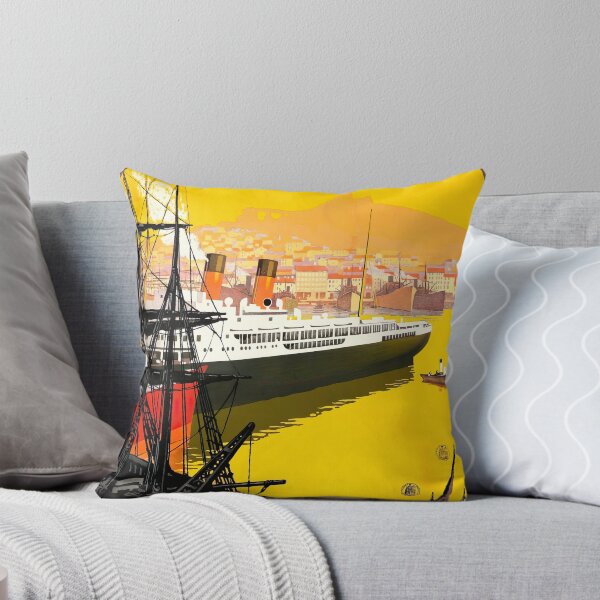 Item preview, Marseille Vintage Travel Poster designed and sold by tarotstarostina.