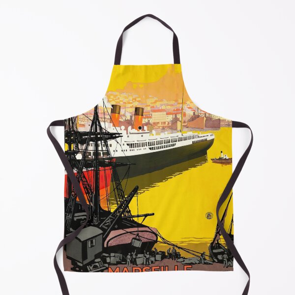 Item preview, Marseille Vintage Travel Poster designed and sold by tarotstarostina.