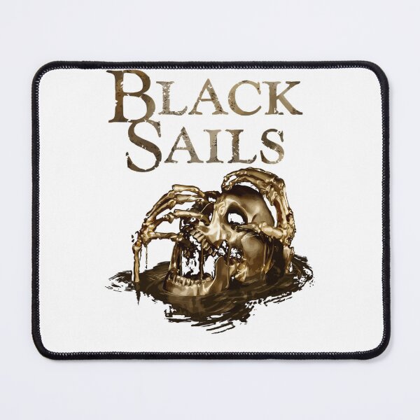 Item preview, Black Sails Golden Skull Logo designed and sold by WinfriedHiller.