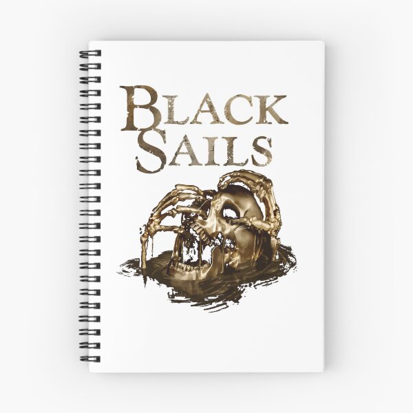 Item preview, Black Sails Golden Skull Logo designed and sold by WinfriedHiller.