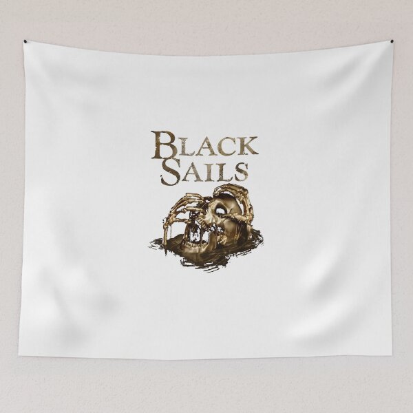 Item preview, Black Sails Golden Skull Logo designed and sold by WinfriedHiller.