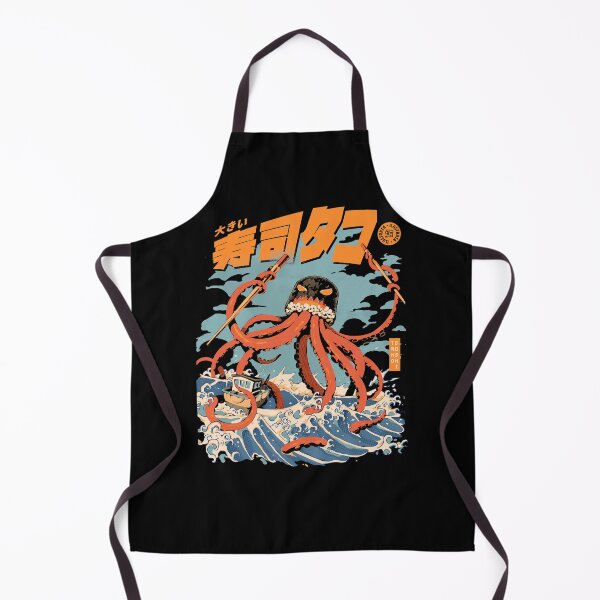 Item preview, Black The Tako Sushi designed and sold by WinfriedHiller.