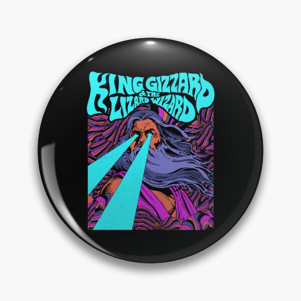 Item preview, Psychedelic God King Gizzard  Lizard Wizard designed and sold by MarshalloCorbin.