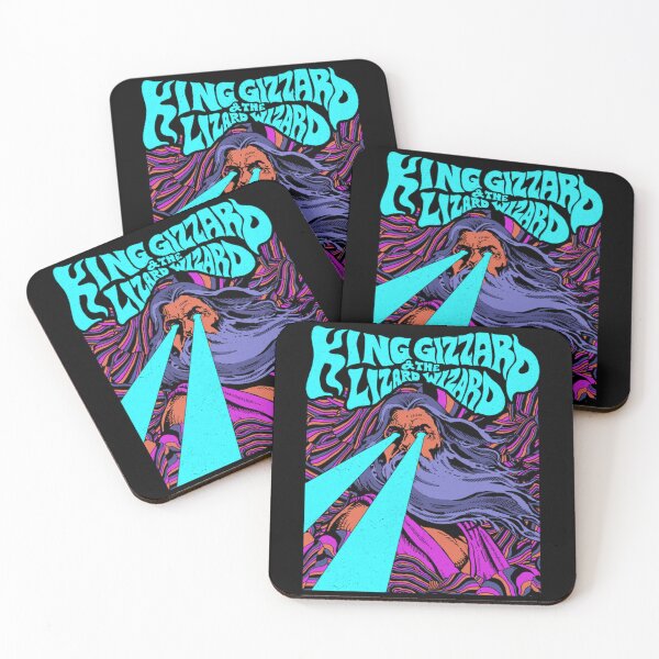 Item preview, Psychedelic God King Gizzard  Lizard Wizard designed and sold by MarshalloCorbin.