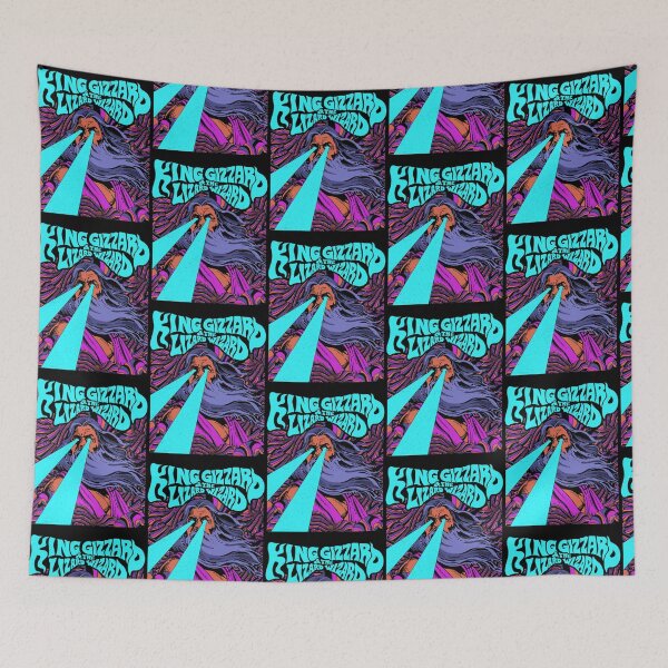 Item preview, Psychedelic God King Gizzard  Lizard Wizard designed and sold by MarshalloCorbin.