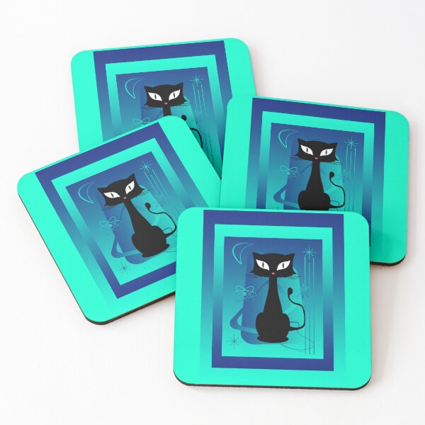 Item preview, Cool Cat at Night designed and sold by RoGoArt.