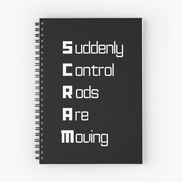 Item preview, Funny SCRAM Nuclear Engineering Acronym Pun designed and sold by ThePungineer.