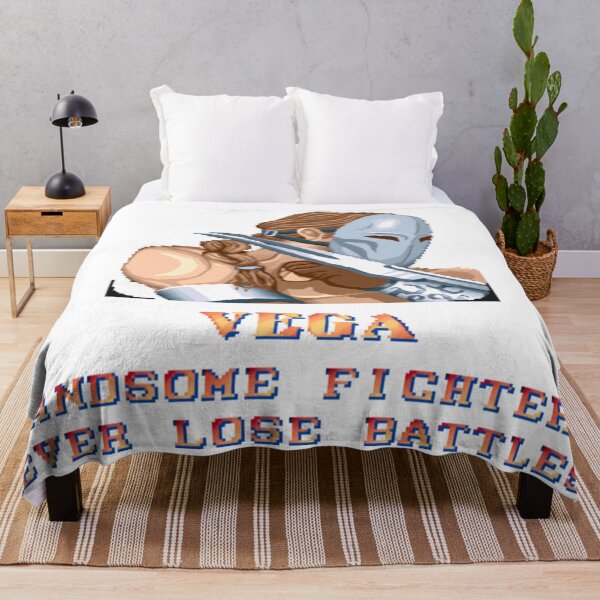 Item preview, Vega Handsome Fighters Quote Street Fighter designed and sold by PixelArena Gaming.