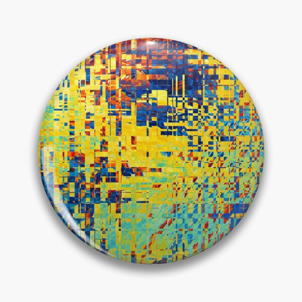 Item preview, Swirls of color in the digital grid designed and sold by Sigtrix.