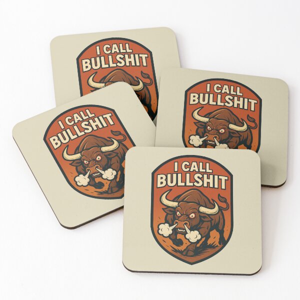 Item preview, I Call Bullshit – Funny Angry Bull designed and sold by hangmeart.