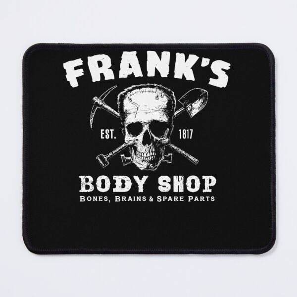 Item preview, Frank'S Body Shop (Light Print) designed and sold by EdaYundt.