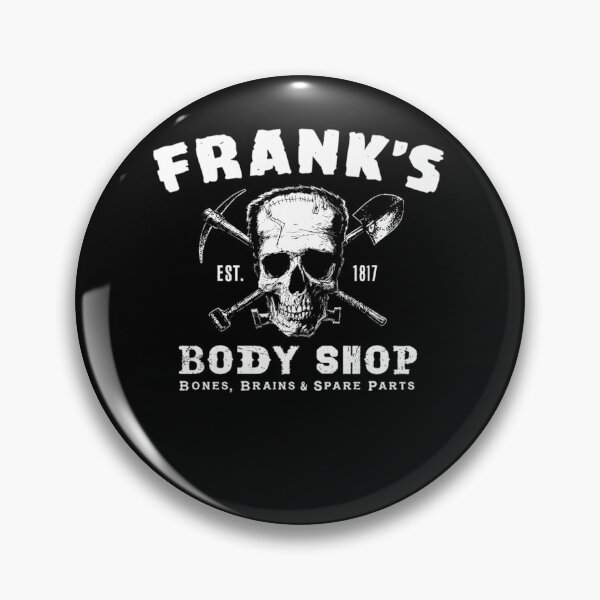 Item preview,  Frank'S Body Shop (Light Print) designed and sold by EdaYundt.