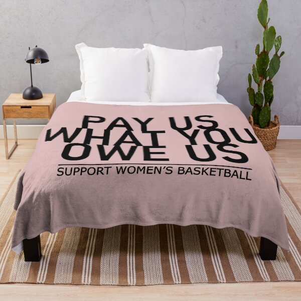 Item preview, Pay Us What You Owe Us – Equal Pay Feminist Statement Tee designed and sold by Printynest.