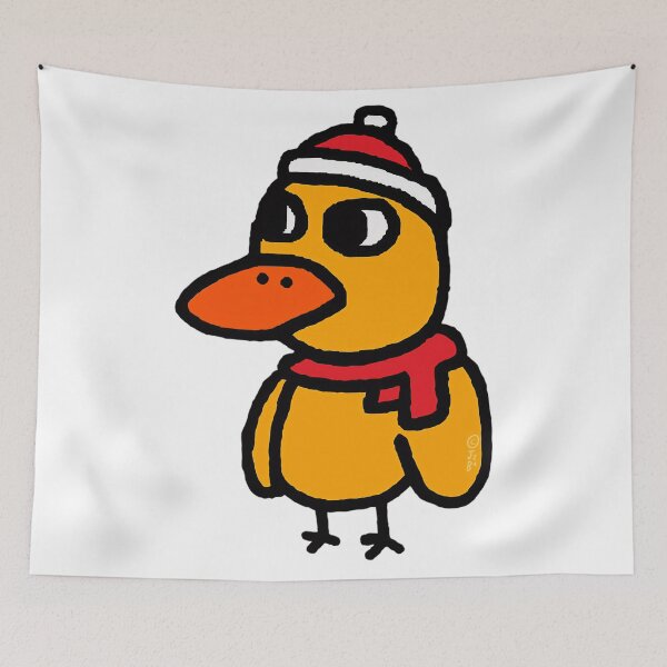 Item preview, 90s duck meme funny 80s cartoon cute song vintage retro designed and sold by Thorntonz1.