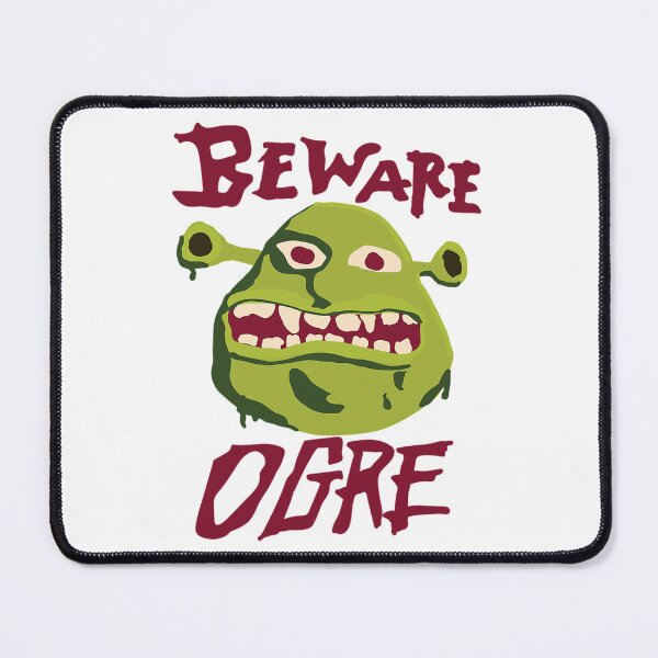 Item preview, Beware Ogre Shrek Sign designed and sold by AnibalMoen.