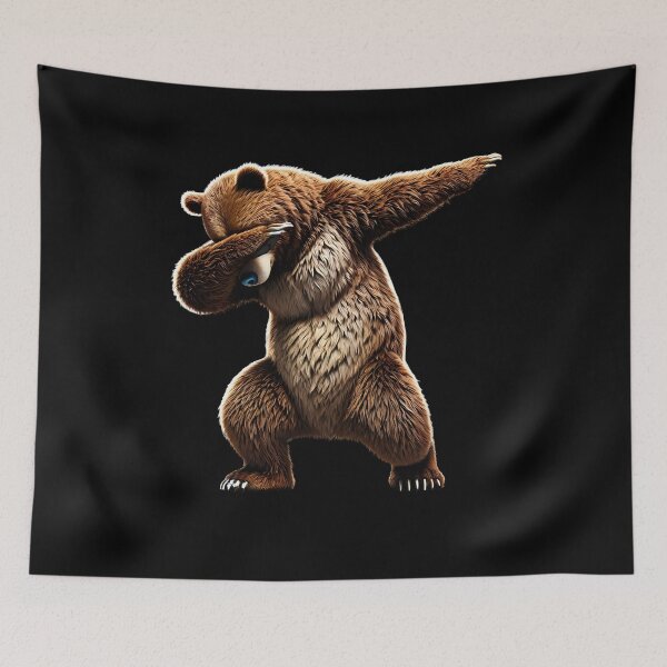 Item preview, Dabbing Bear Animal Lover designed and sold by Kimberley King Art  King Art.