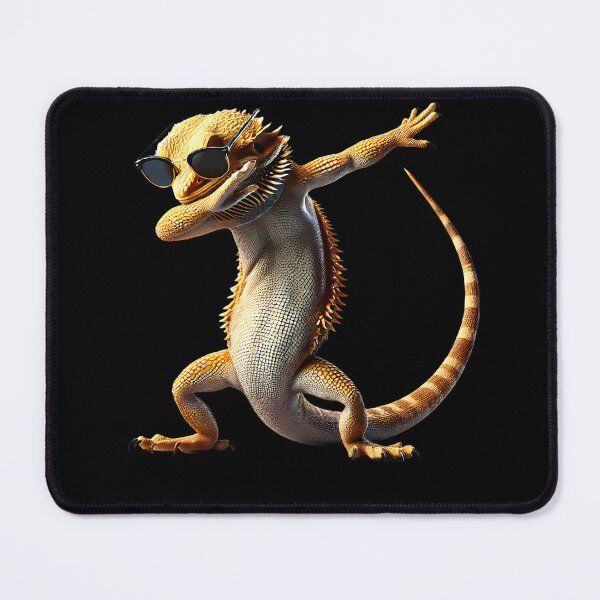 Item preview, Dabbing Bearded Dragon Animal Lover designed and sold by Kimberley King Art King Art.