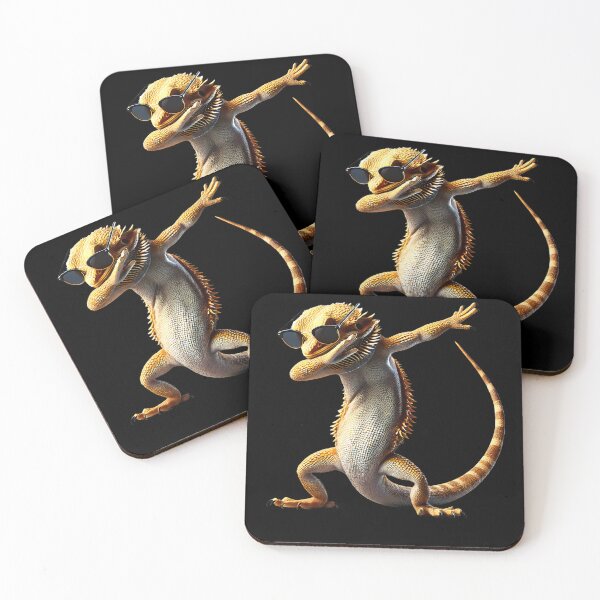 Item preview, Dabbing Bearded Dragon Animal Lover designed and sold by Kimberley King Art  King Art.
