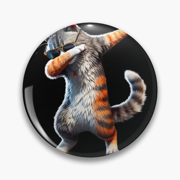 Artikelvorschau, Dabbing Katze Kätzchen Liebhaber entworfen und verkauft von Kimberley King Art King Art.
