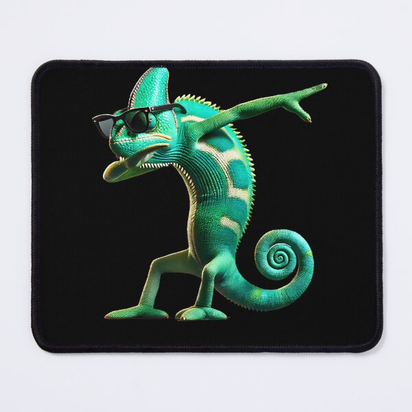 Item preview, Dabbing Chameleon Animal Lover designed and sold by Kimberley King Art  King Art.