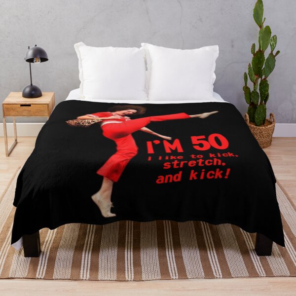 Item preview,  Im 50 Sally Omalley I Like To Kick Stretch And Kick  designed and sold by EdaYundt.