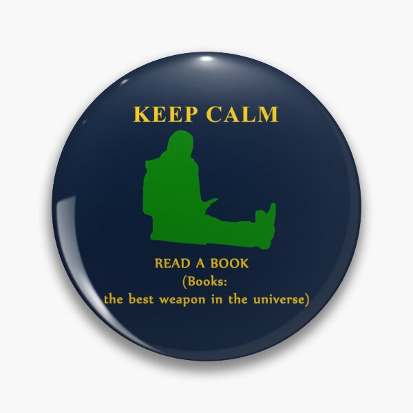 Item preview, KEEP CALM _amp_ read a book Fitted  designed and sold by Genrenrend.