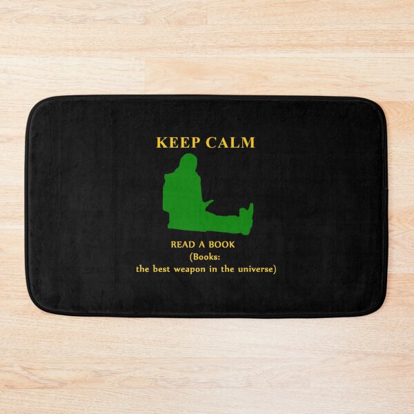 Item preview, KEEP CALM _amp_ read a book Fitted  designed and sold by Genrenrend.