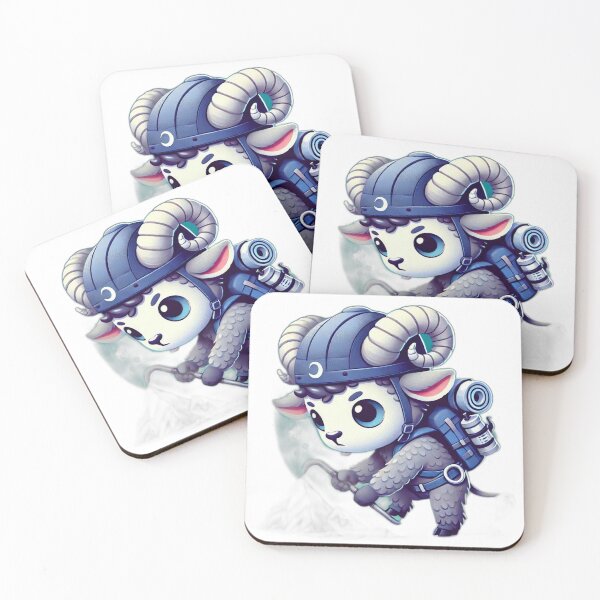 Item preview, ♑ Capricorn – Little Climber Zodiac Sticker & Illustration designed and sold by trend-forge.