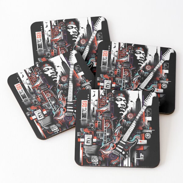 Item preview, Hendrix Urban Legacy - Street Art Tribute designed and sold by BitterFashionA.
