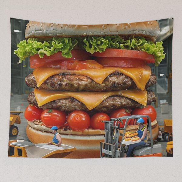 Item preview, Big Hamburger Construction designed and sold by M-Y-A-R-T-.