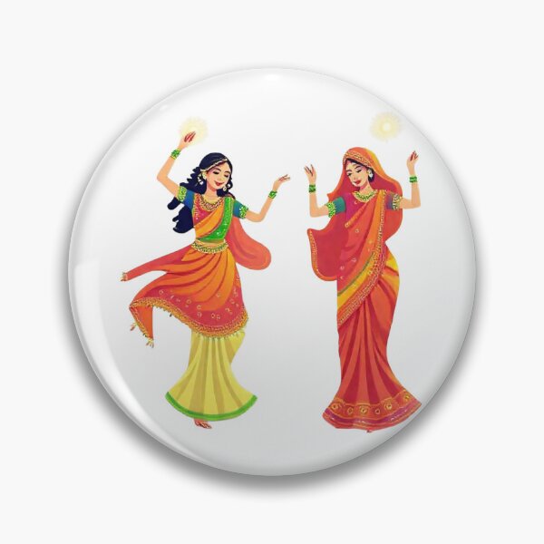 Item preview, Navratri Garba Dance | Festive Celebration Art designed and sold by 1TruthMatrix.
