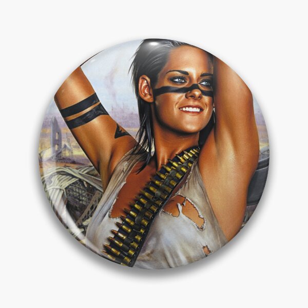 Item preview,  Post Apocalyptic warrior woman resting after battle designed and sold by Vintage Designs +.
