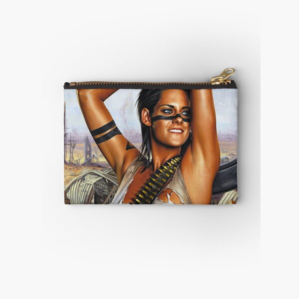 Item preview,  Post Apocalyptic warrior woman resting after battle designed and sold by Vintage Designs +.
