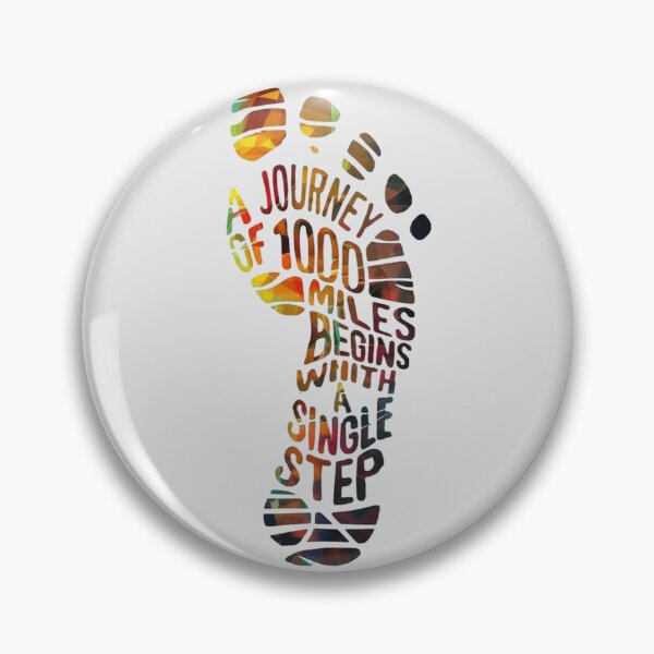 Item preview, Journey Begins with a Single Step designed and sold by Aise06.