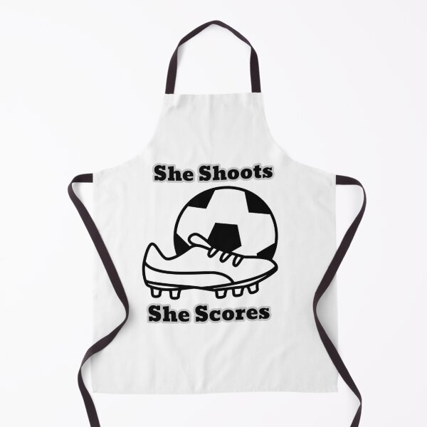 Item preview, She Shoots She Scores Funny Women’s Girls Soccer Football Mom Boot Ball designed and sold by WhackingTax.