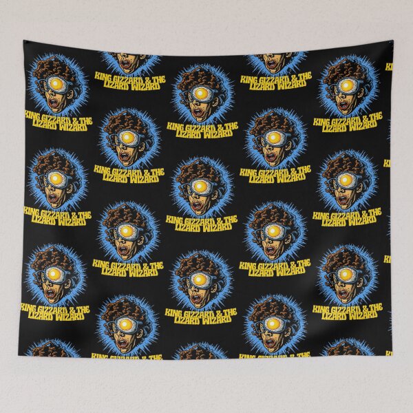 Item preview, King Gizzard  The Lizard Wizard - Original Psychedelic Fan Art  designed and sold by MarshalloCorbin.