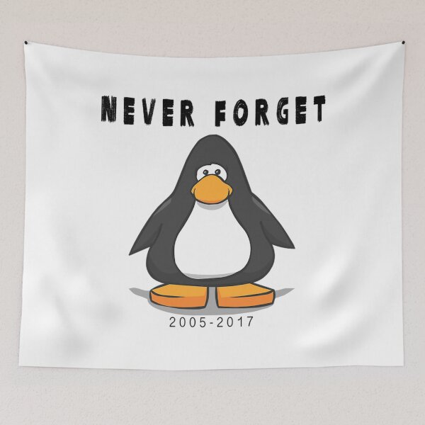 Item preview, Club Penguin Never Forget designed and sold by estebandonnelly.