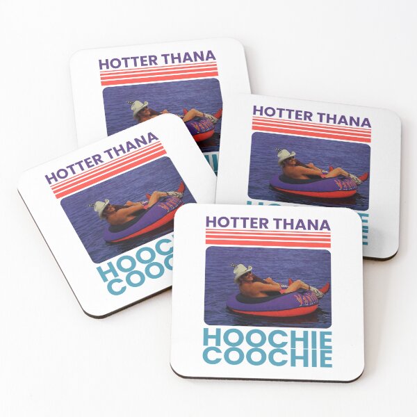 Item preview,  Hotter Than A Hoochie Coochie Meme Summer Vacation Music Lover 90S Country Music Trendy Summer designed and sold by AnibalMoen.