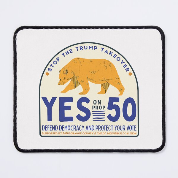 Item preview, Golden Bear - Yes On Prop 50 designed and sold by seymourtanna.