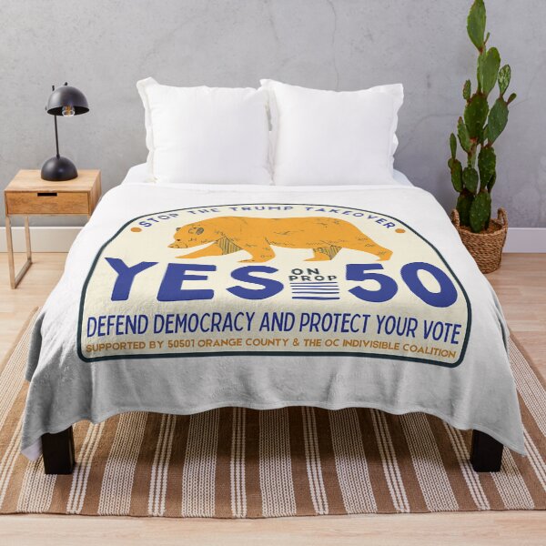 Item preview, Golden Bear - Yes On Prop 50 designed and sold by seymourtanna.