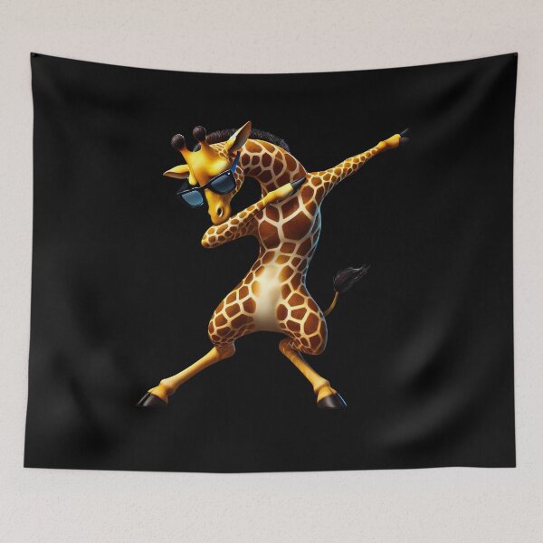 Item preview, Dabbing Giraffe Animal Lover designed and sold by Kimberley King Art  King Art.