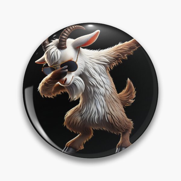 Item preview, Dabbing Goat Animal Lover Farmer designed and sold by Kimberley King Art  King Art.